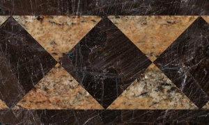 Crema Bordeaux Listello Accent Strip