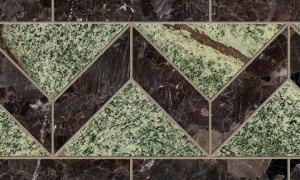 Rainforest Listello Accent Strip