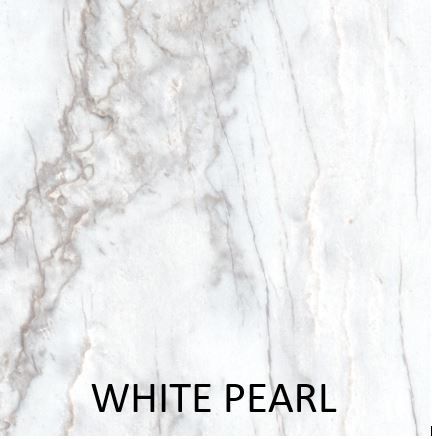 White Pearl Color Chip Labelled