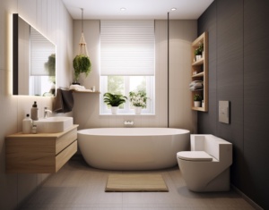 Complete bathroom systems