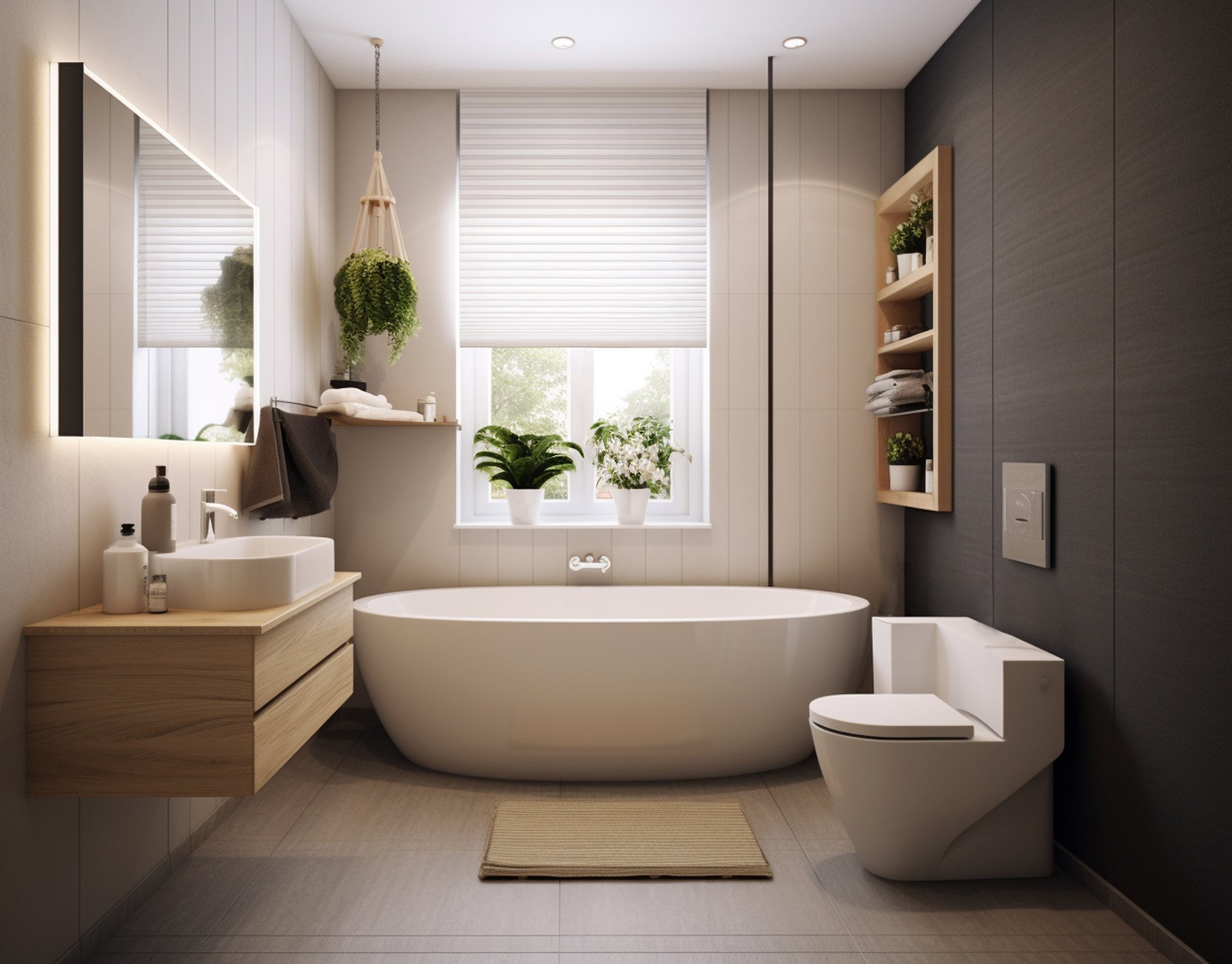 Complete bathroom systems